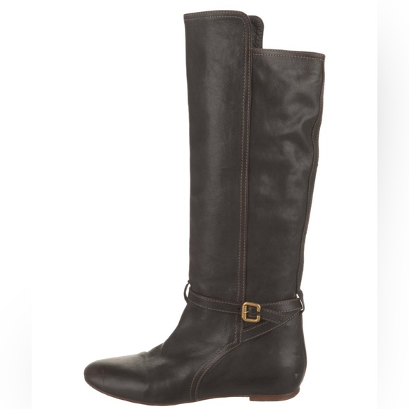 Chloé leather riding boots size 40/ US 9 in excellent condition - Picture 8 of 12